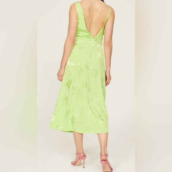For Love and Lemons Elegant Lime Green Dress - Picture 3 of 5